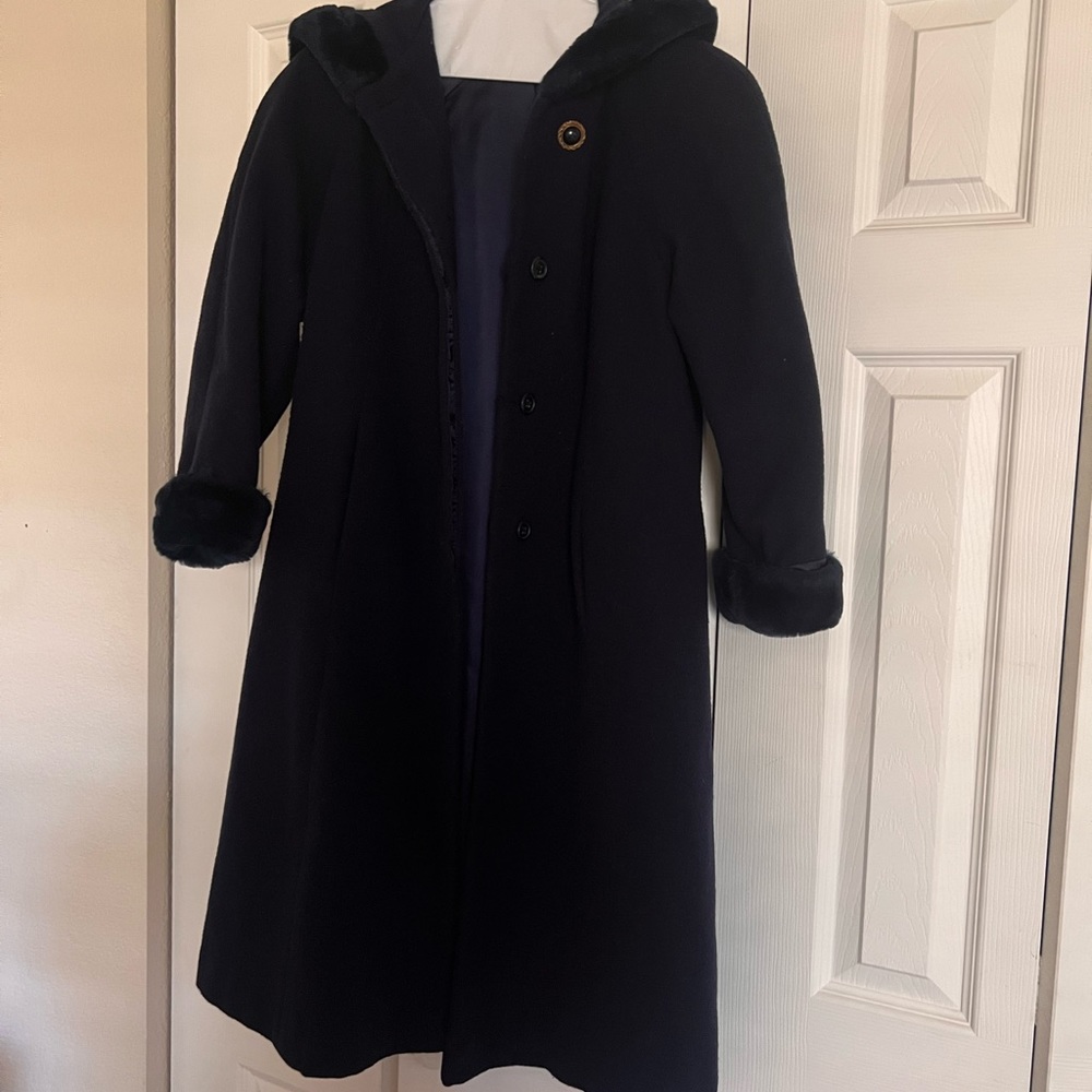 Girls Navy blue  pea coat
